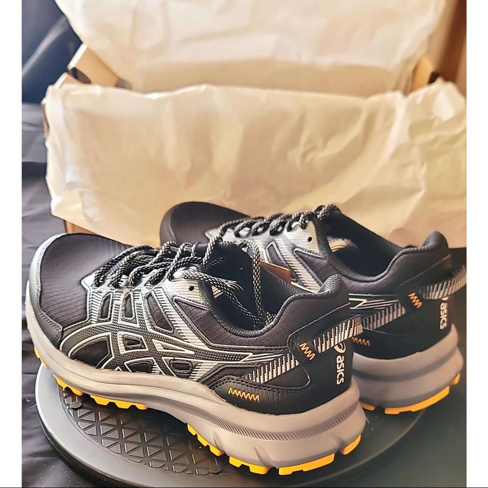 Asics Trail Scout 2 Black/White Running Shoe